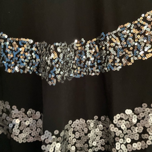 Eyeshadow dolman top with sequins size S - Picture 2 of 5